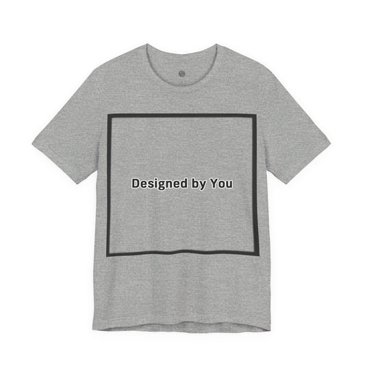 Basic Custom Unisex Jersey Short Sleeve Tee