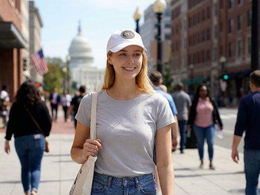 Freedom 250 Leather Patch Dad Hat