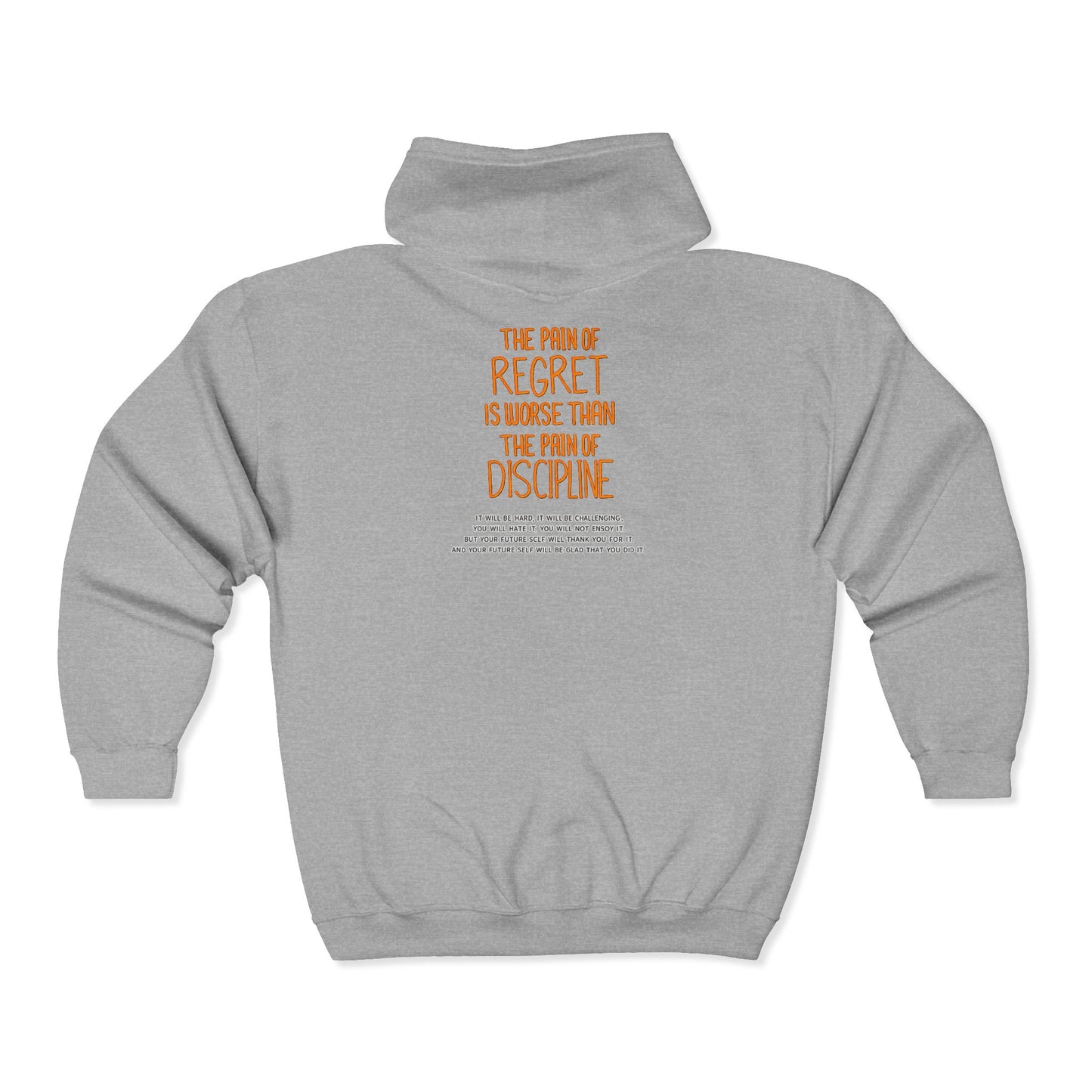 “We Are Not Forever Young” Full-Zip Hooded Sweatshirt