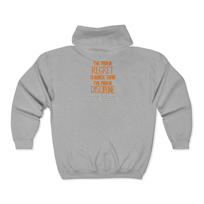 “We Are Not Forever Young” Full-Zip Hooded Sweatshirt