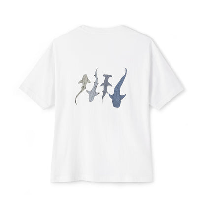 Hammerhead Sharks Graphic Tee — Minimal Ocean Surf Shirt