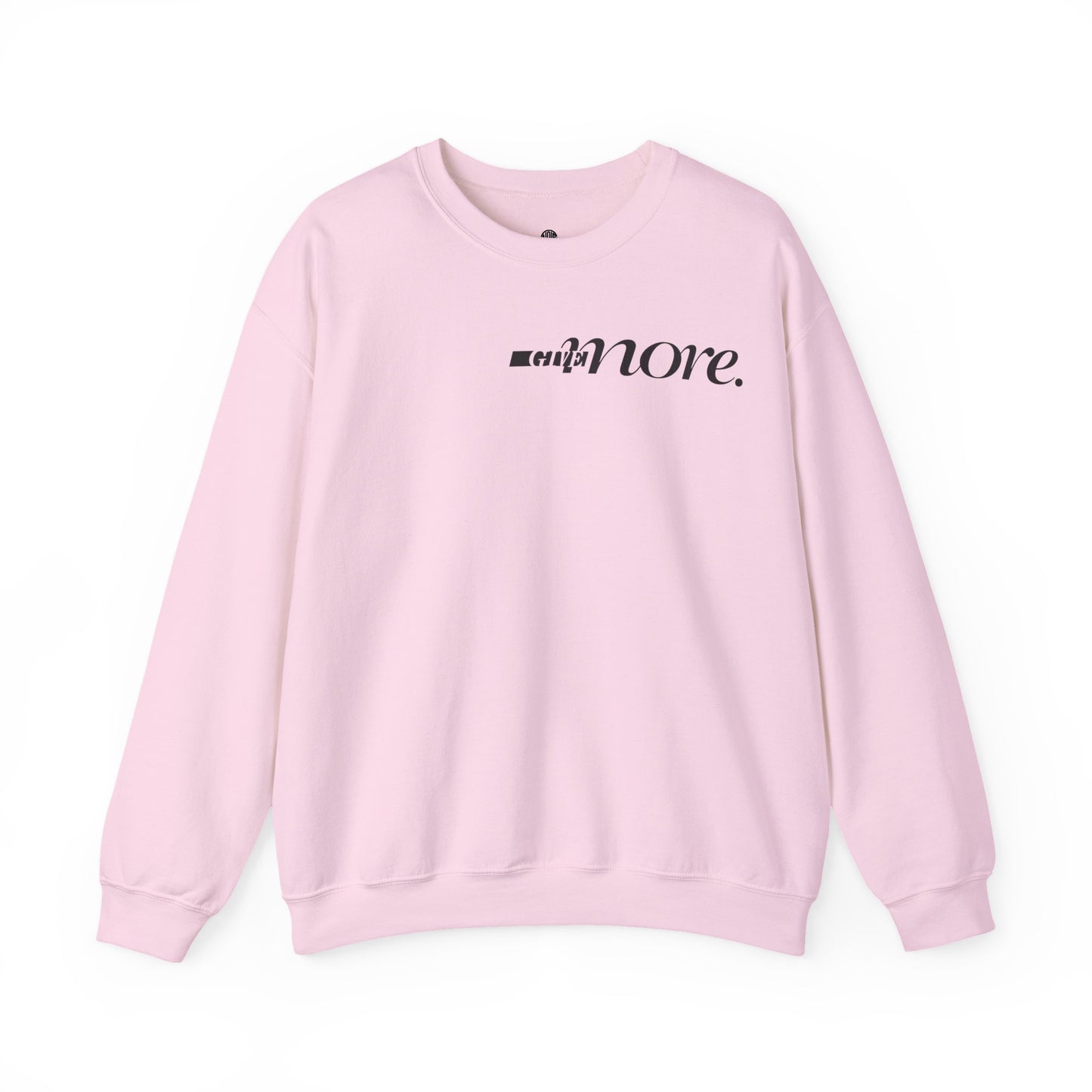 Minimal "Give More."  Crewneck Sweatshirt