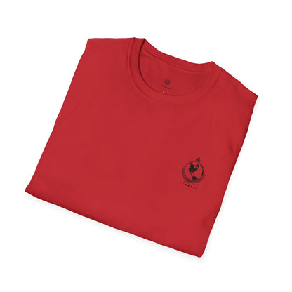 Helldriver Lucy Liberty T-Shirt — Retro Watersport Illustration ("Live Fast, Stay Salty")