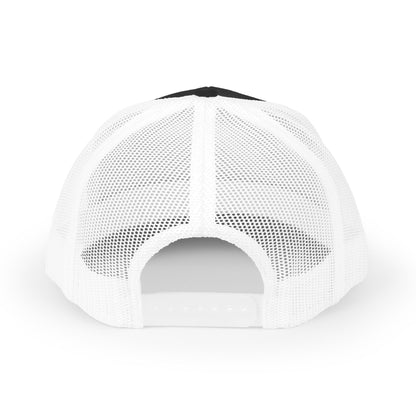 Retro Trucker Hat — NoirLine Embroidered Mesh Cap