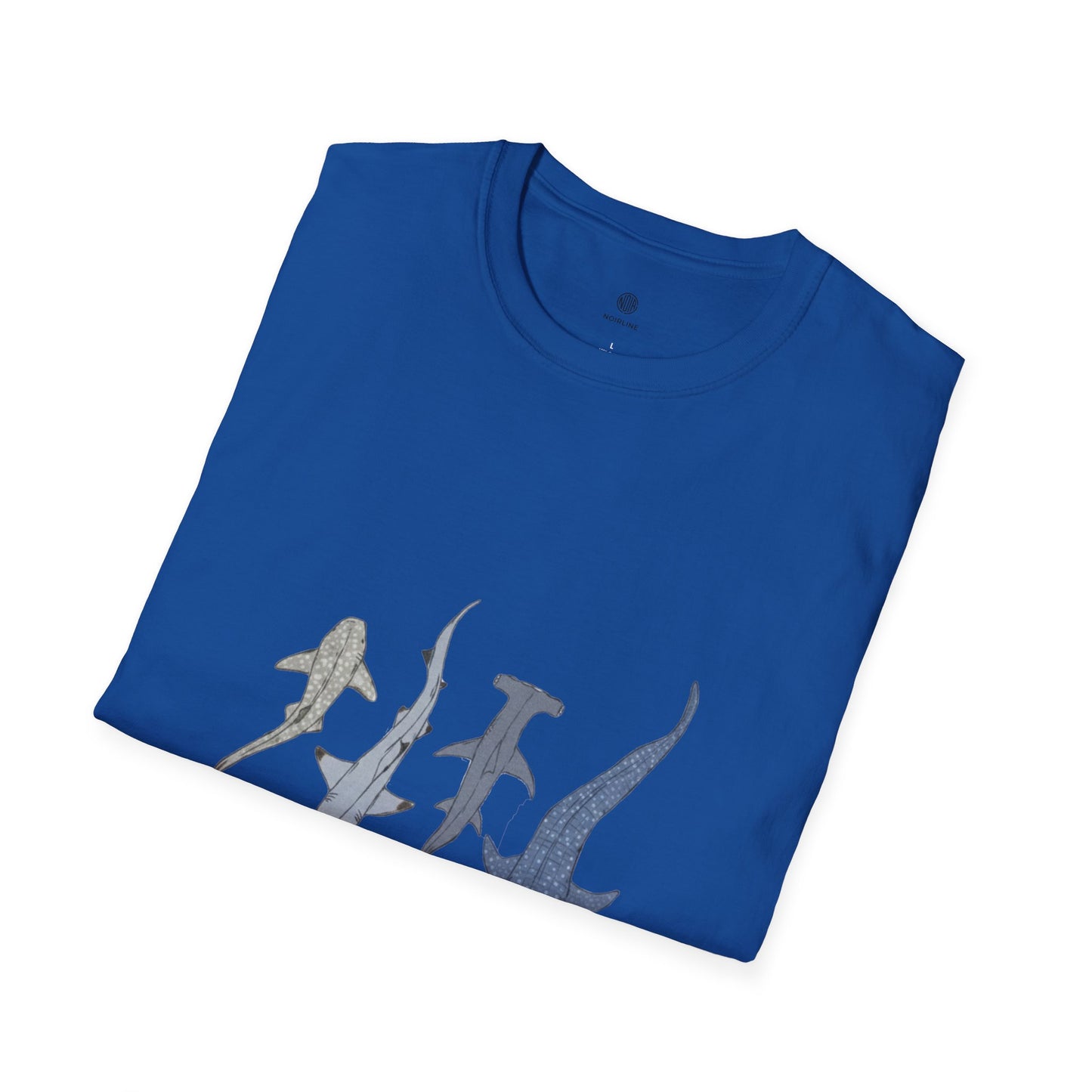 Shark Silhouette Tee - Coastal Ocean Wildlife Graphic T-Shirt