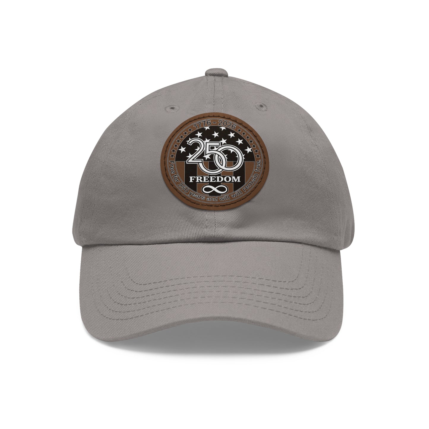 Freedom 250 Leather Patch Dad Hat