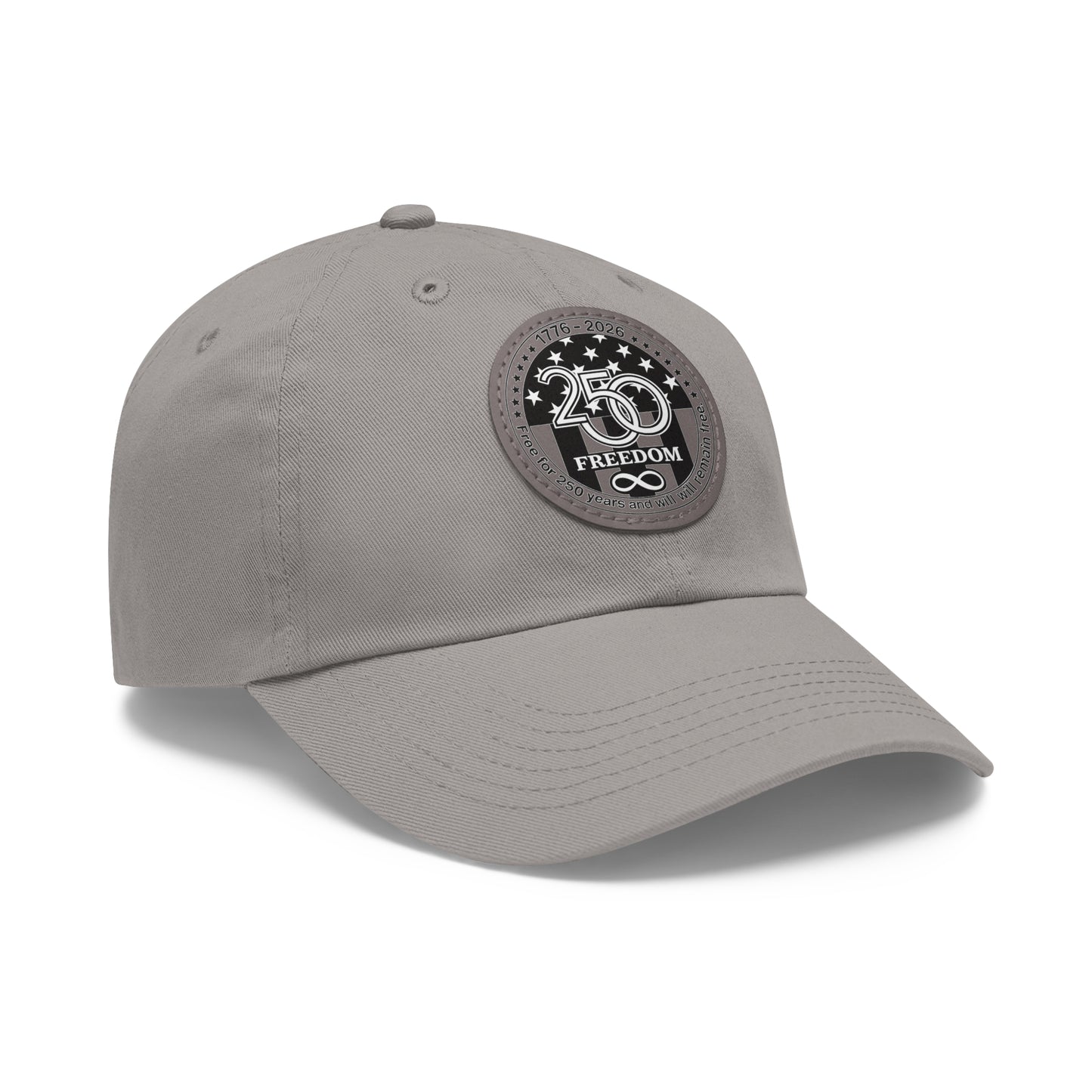 Freedom 250 Leather Patch Dad Hat