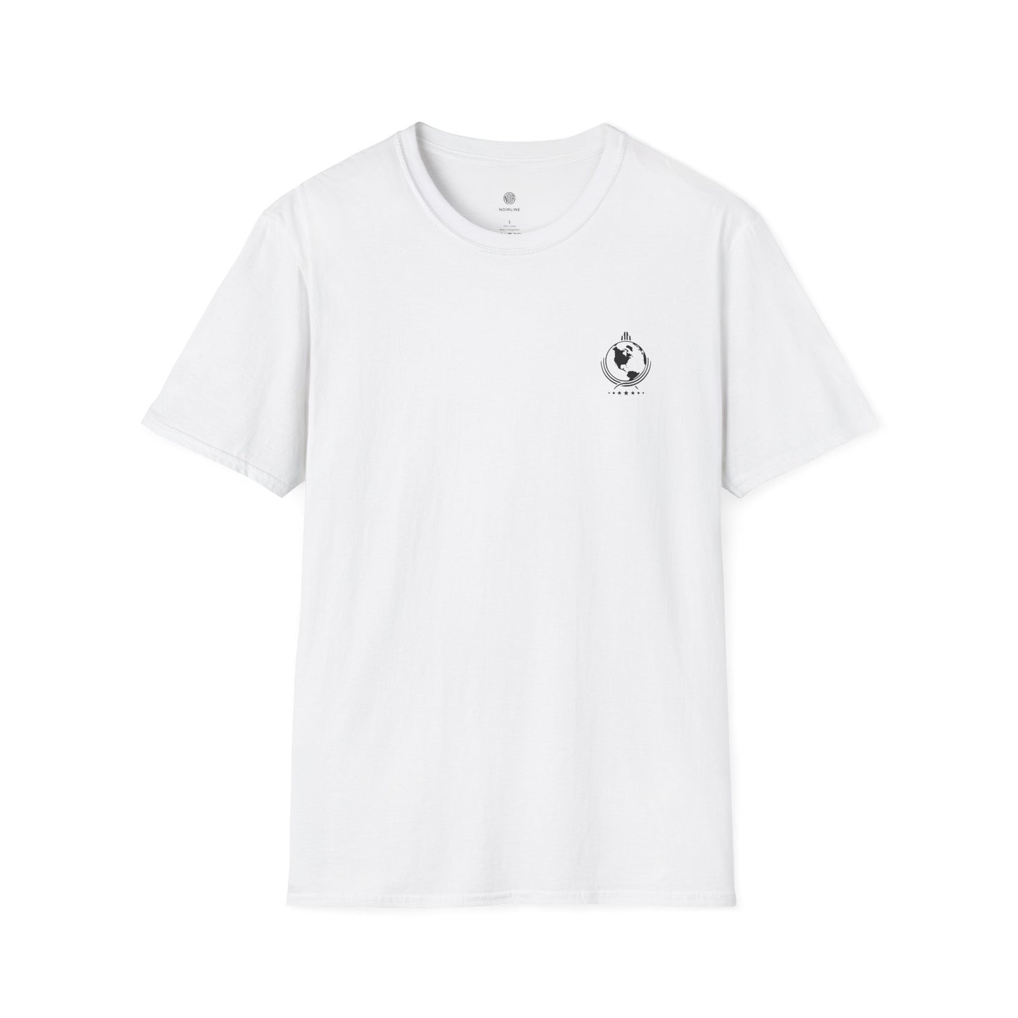 Helldriver Lucy Liberty T-Shirt — Retro Watersport Illustration ("Live Fast, Stay Salty")