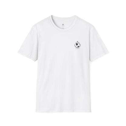 Helldriver Lucy Liberty T-Shirt — Retro Watersport Illustration ("Live Fast, Stay Salty")