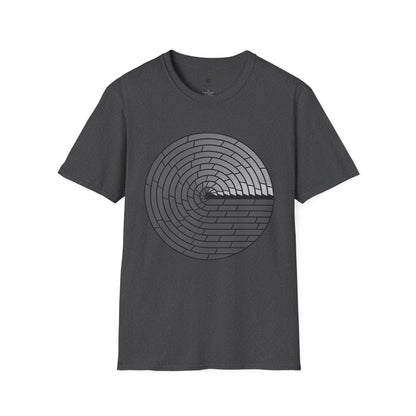 Minimal Circular Brick T-Shirt