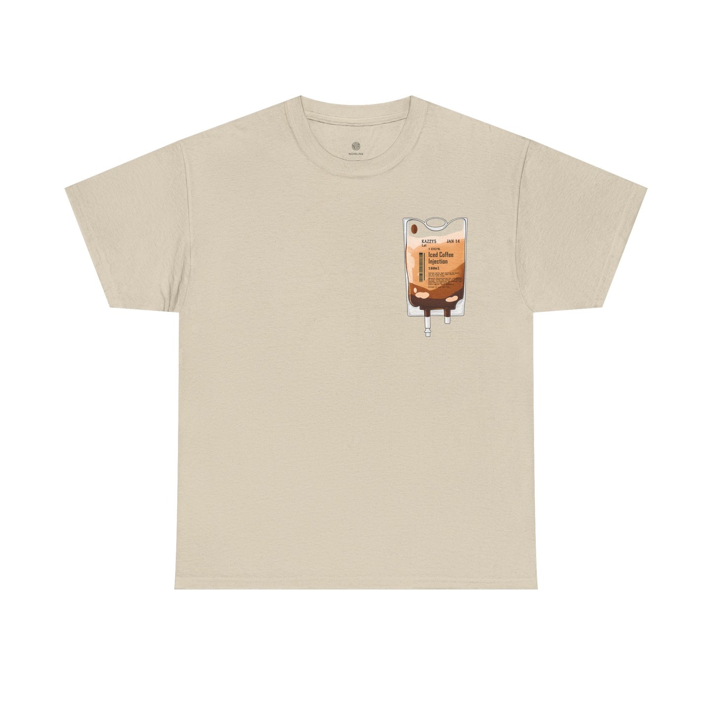 "Running on Coffee" Minimalist T-Shirt