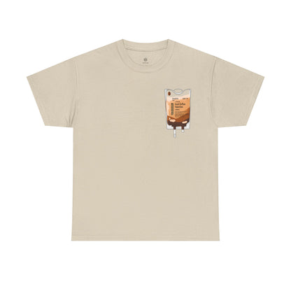 "Running on Coffee" Minimalist T-Shirt