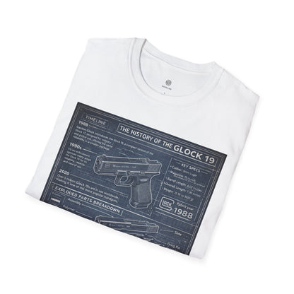 Glock 19 Blueprint T-Shirt