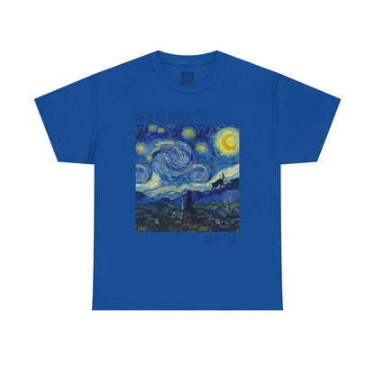 'We Are All Lonely' Vintage Van Gogh Style T-Shirt