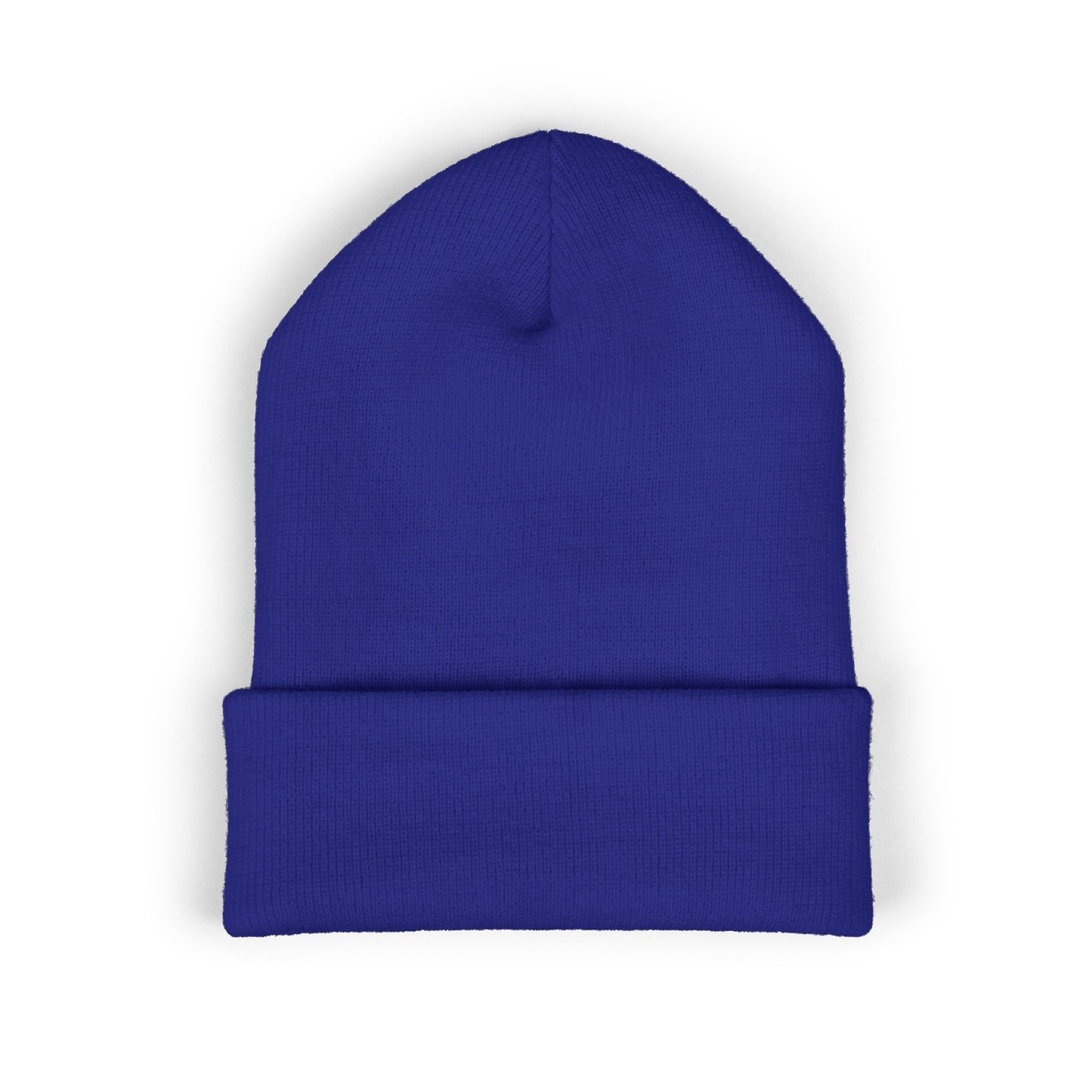 Daisy Embroidered Cuffed Beanie
