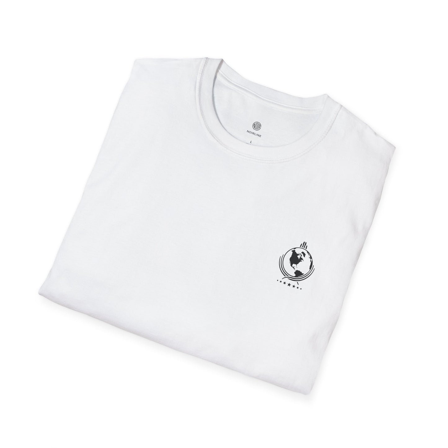 Helldriver Lucy Liberty T-Shirt — Retro Watersport Illustration ("Live Fast, Stay Salty")