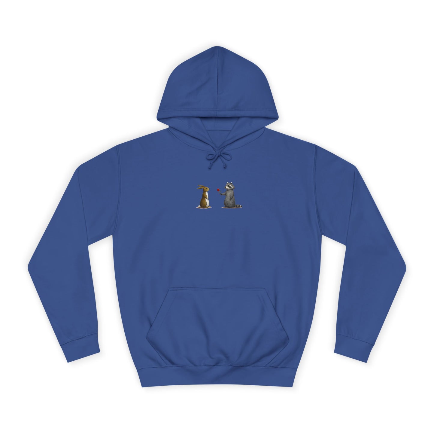 Cute Pet Silhouette Pullover Minimal Hoodie