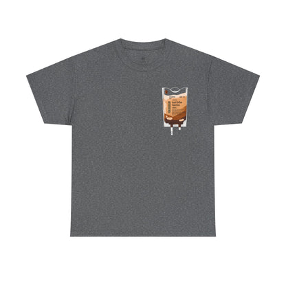 "Running on Coffee" Minimalist T-Shirt