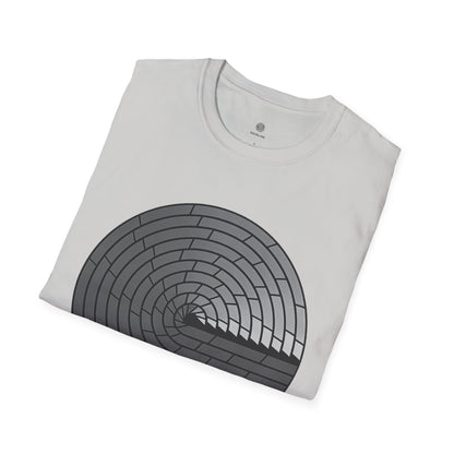 Minimal Circular Brick T-Shirt