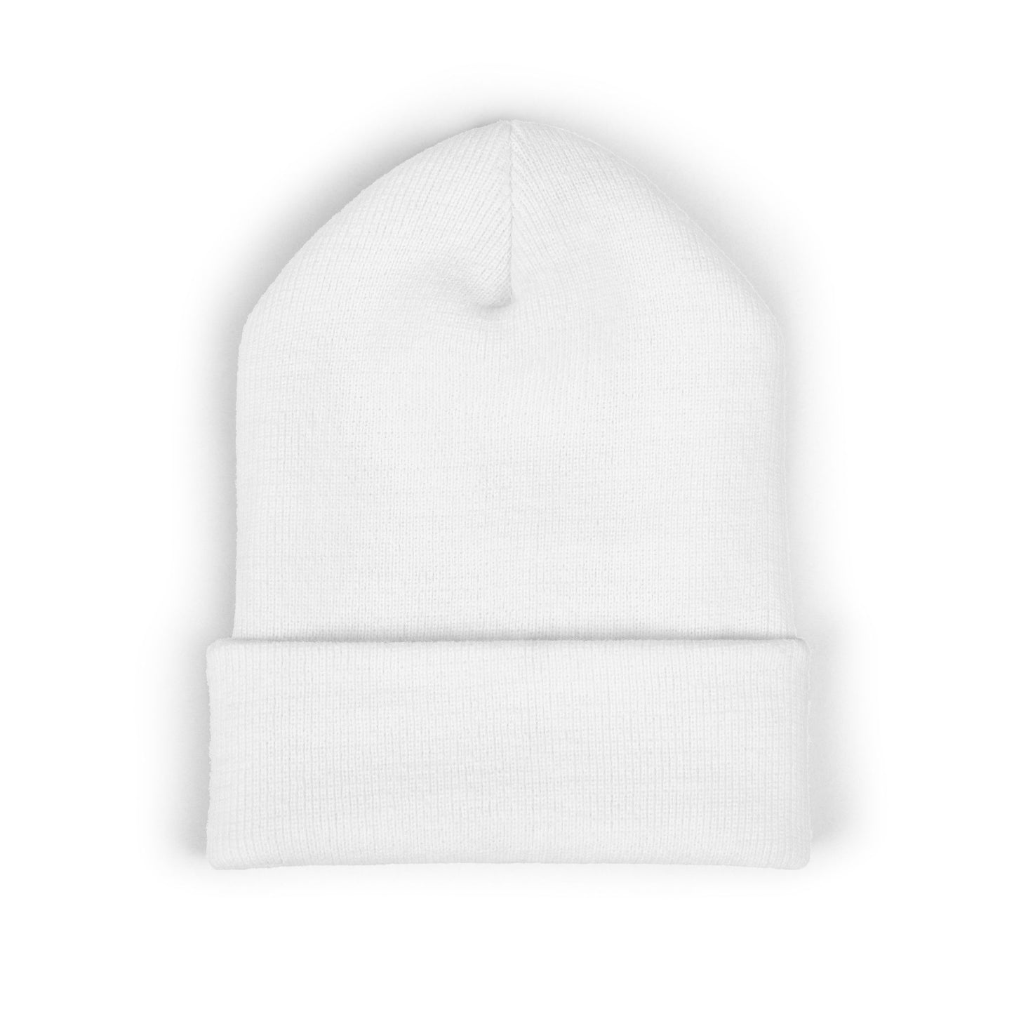 Daisy Embroidered Cuffed Beanie