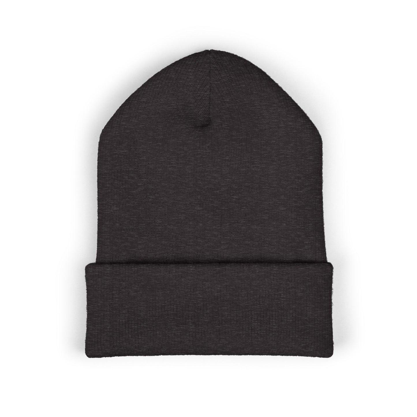 Daisy Embroidered Cuffed Beanie