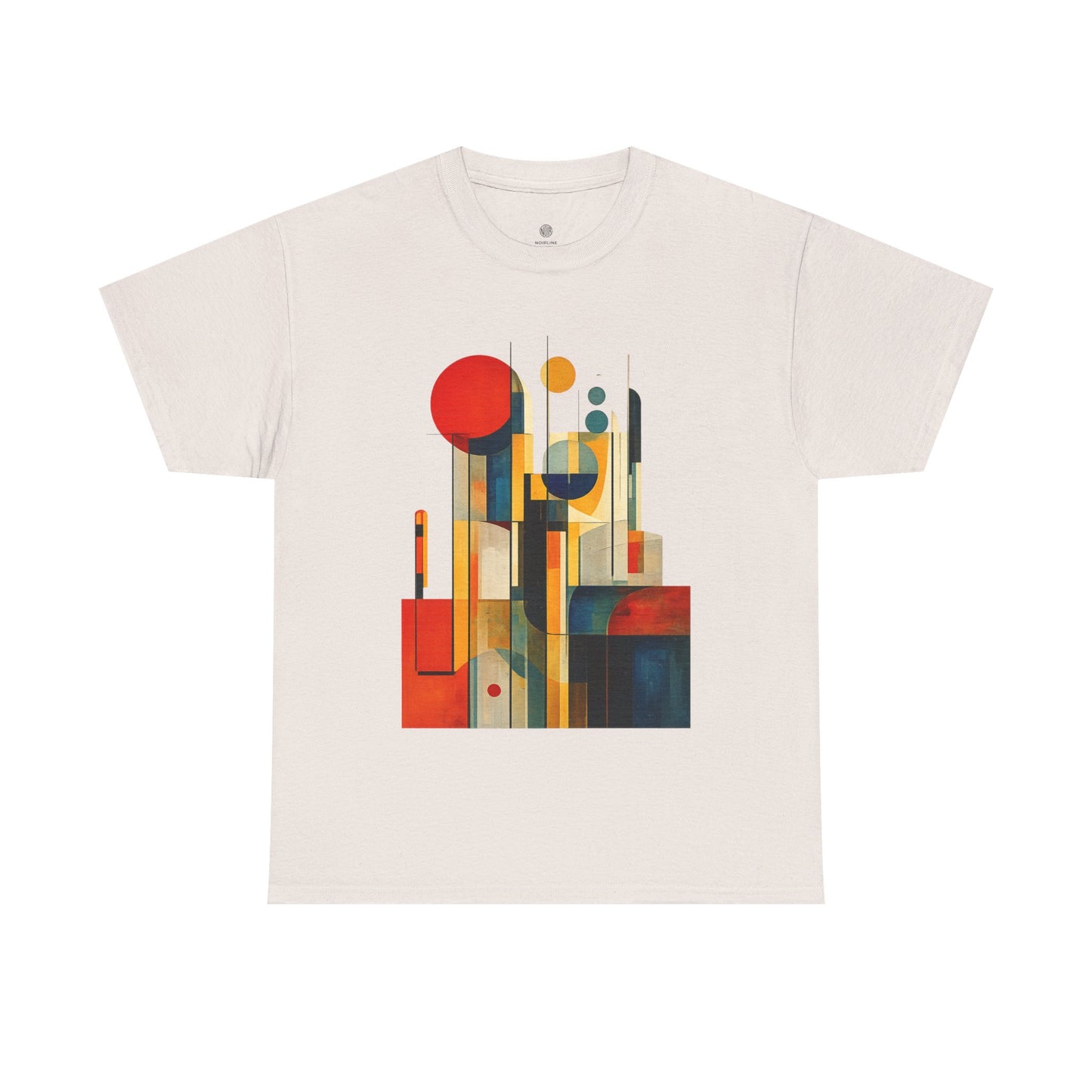 Abstract Geometric Cityscape T-Shirt