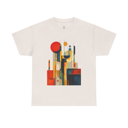 Abstract Geometric Cityscape T-Shirt