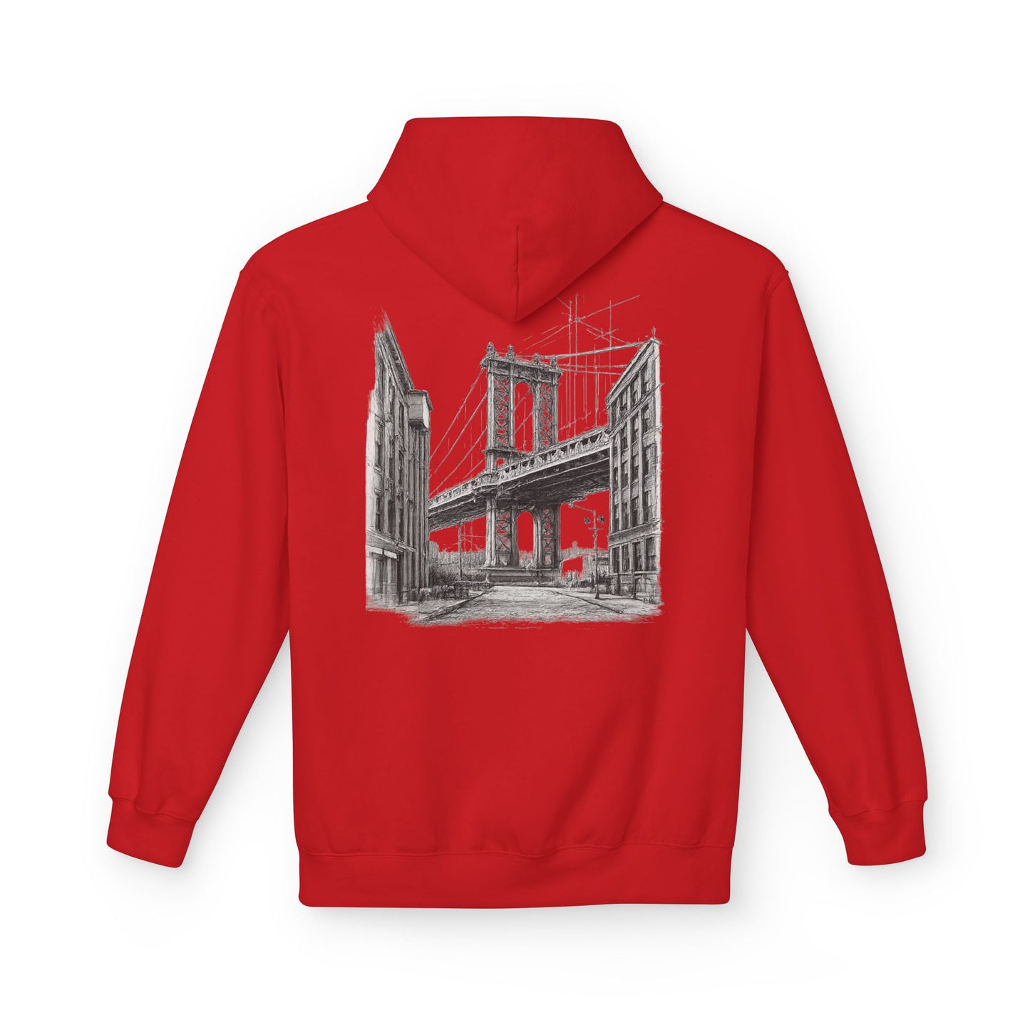 Brooklyn Bridge Sketch Hoodie