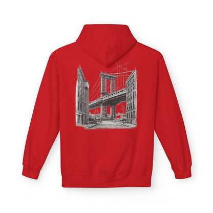 Brooklyn Bridge Sketch Hoodie