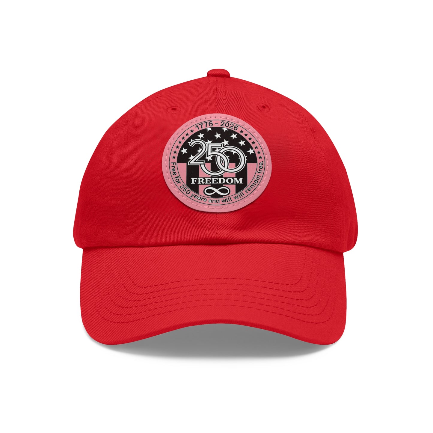 Freedom 250 Leather Patch Dad Hat
