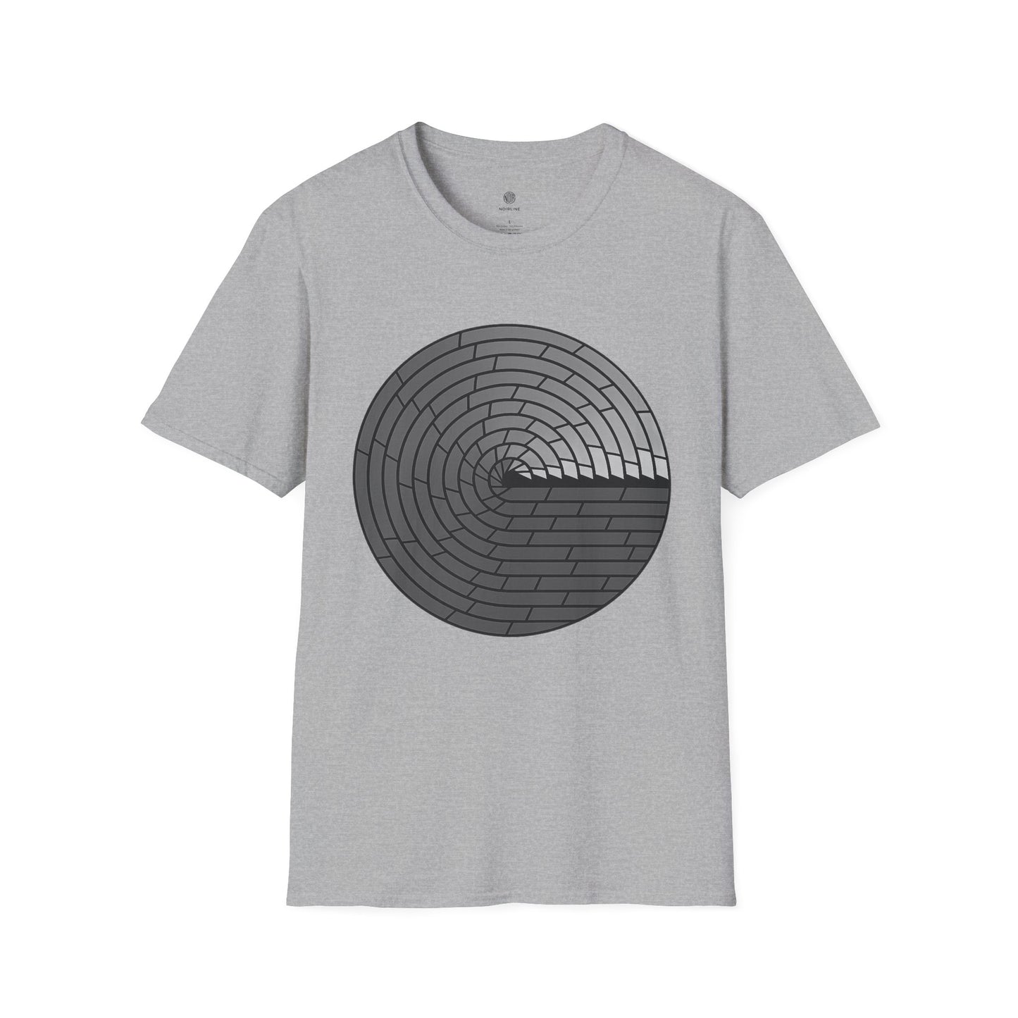Minimal Circular Brick T-Shirt