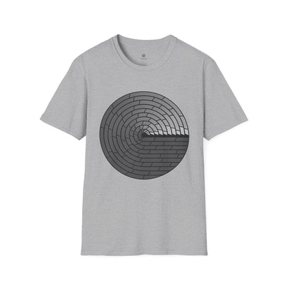 Minimal Circular Brick T-Shirt