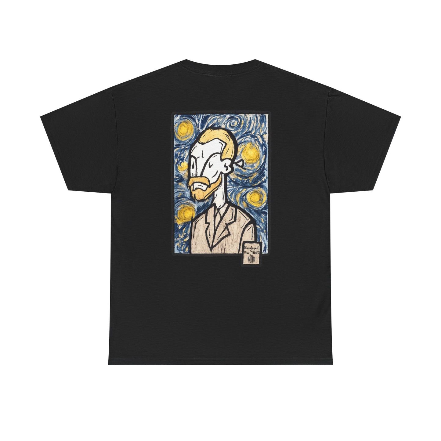 Van Gogh Starry Night Portrait T-Shirt