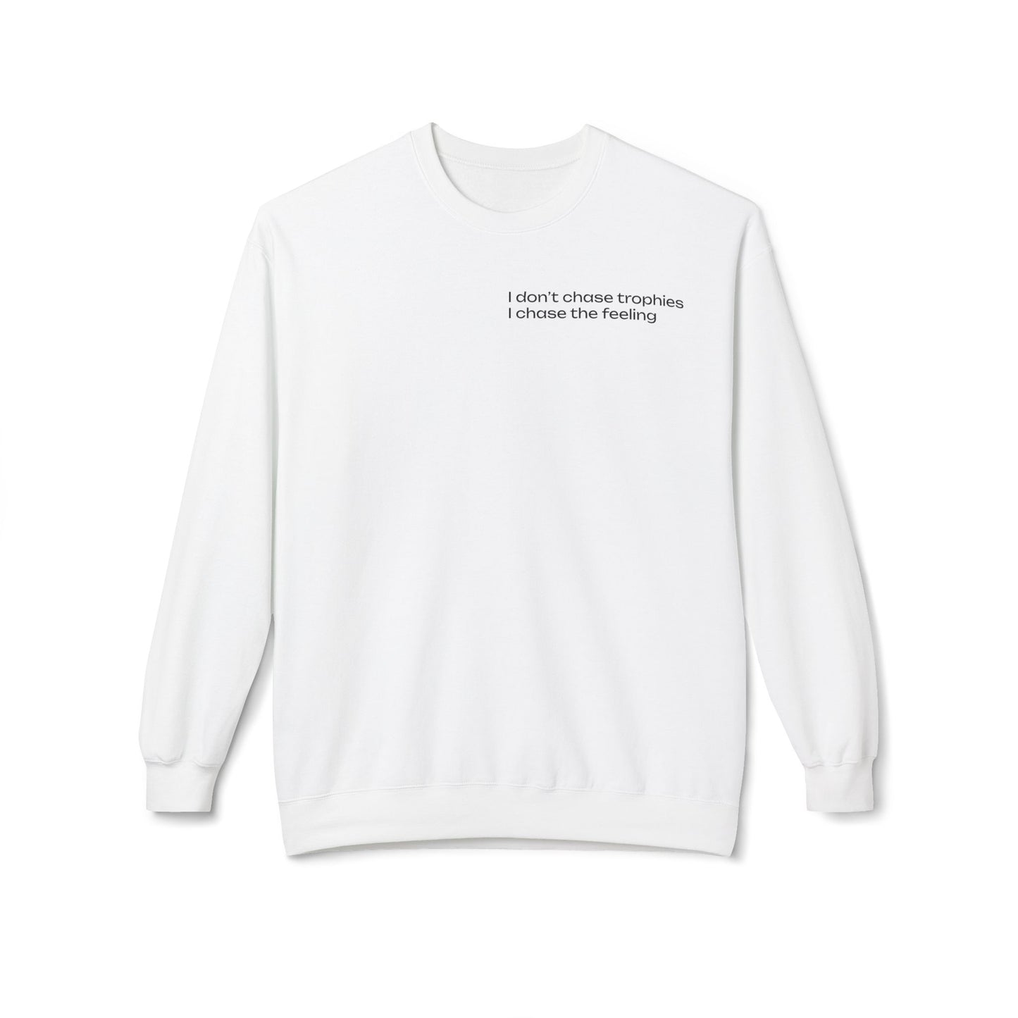NISMO GT-R Illustration Crewneck Sweatshirt — "I don't chase trophies, I chase the feeling"
