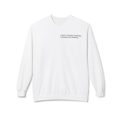NISMO GT-R Illustration Crewneck Sweatshirt — "I don't chase trophies, I chase the feeling"