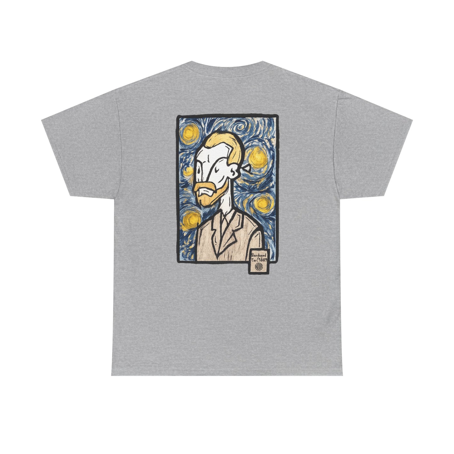Van Gogh Starry Night Portrait T-Shirt