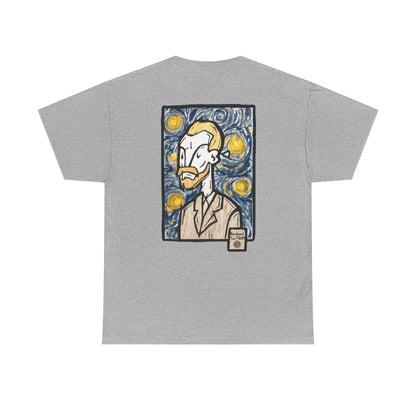 Van Gogh Starry Night Portrait T-Shirt