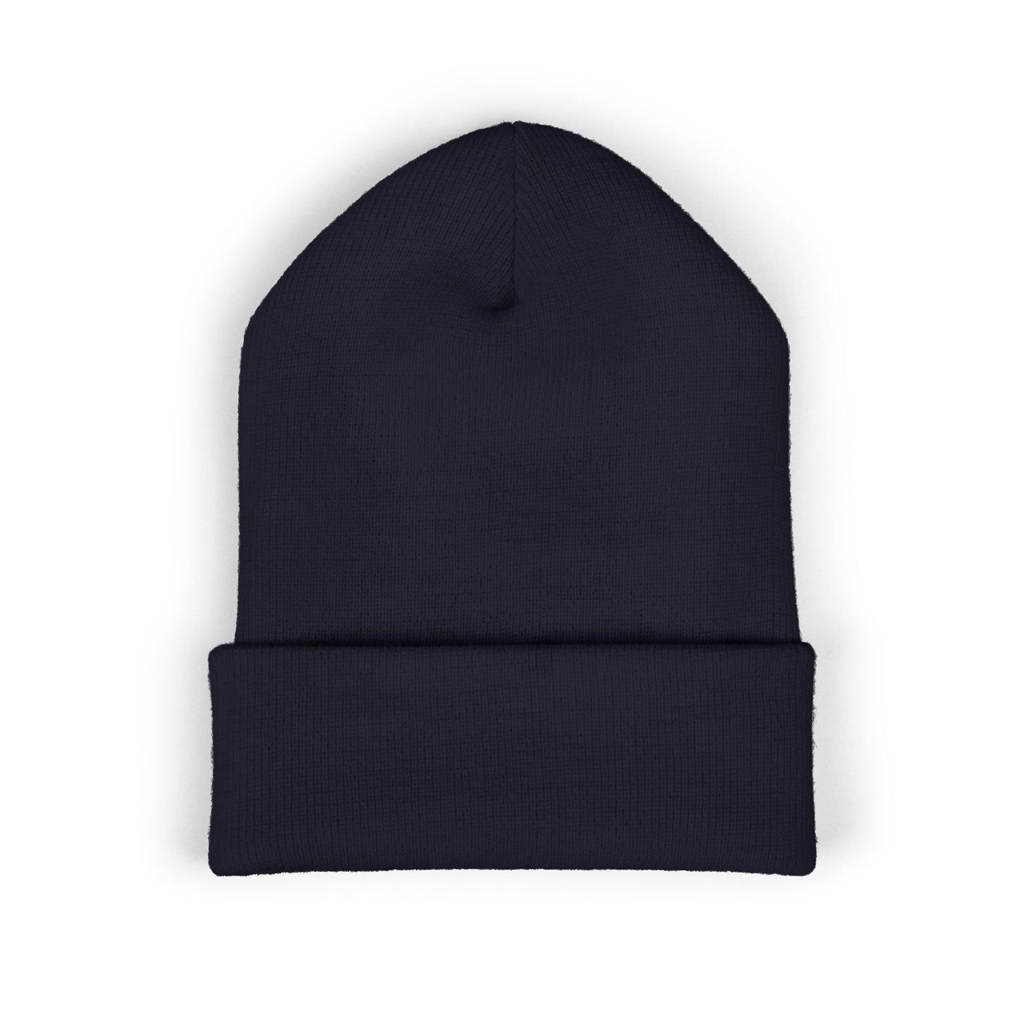 Daisy Embroidered Cuffed Beanie