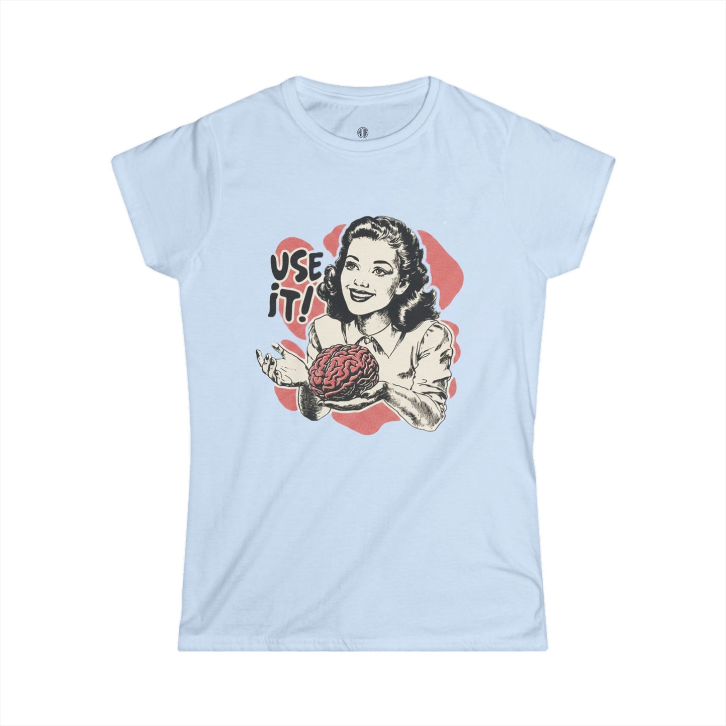 Women's Tee — Retro 'Use It!' Knitting Graphic T-Shirt
