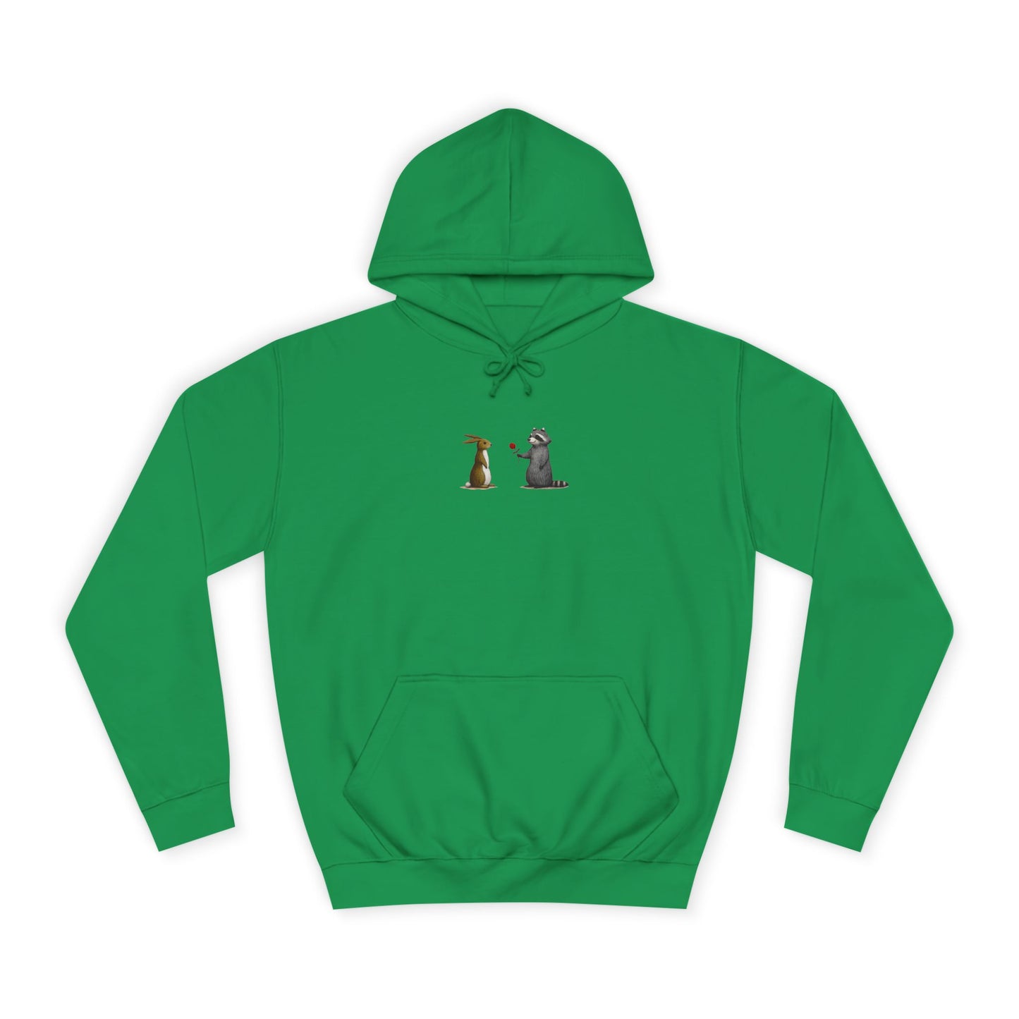 Cute Pet Silhouette Pullover Minimal Hoodie