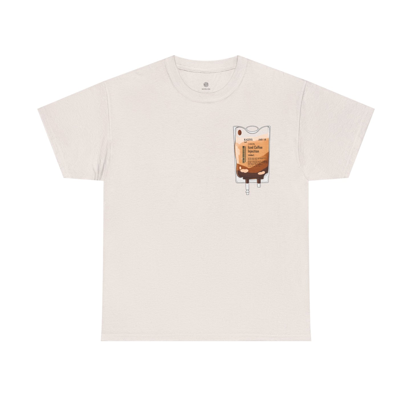 "Running on Coffee" Minimalist T-Shirt