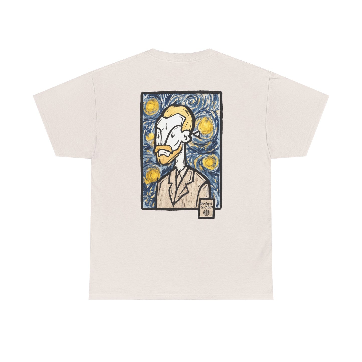 Van Gogh Starry Night Portrait T-Shirt