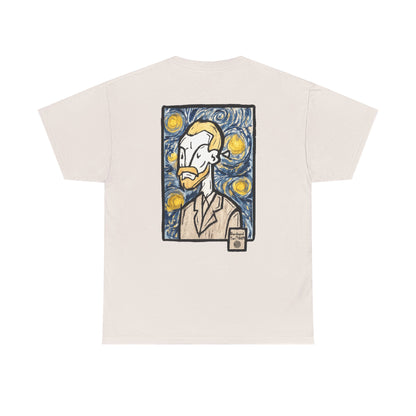 Van Gogh Starry Night Portrait T-Shirt