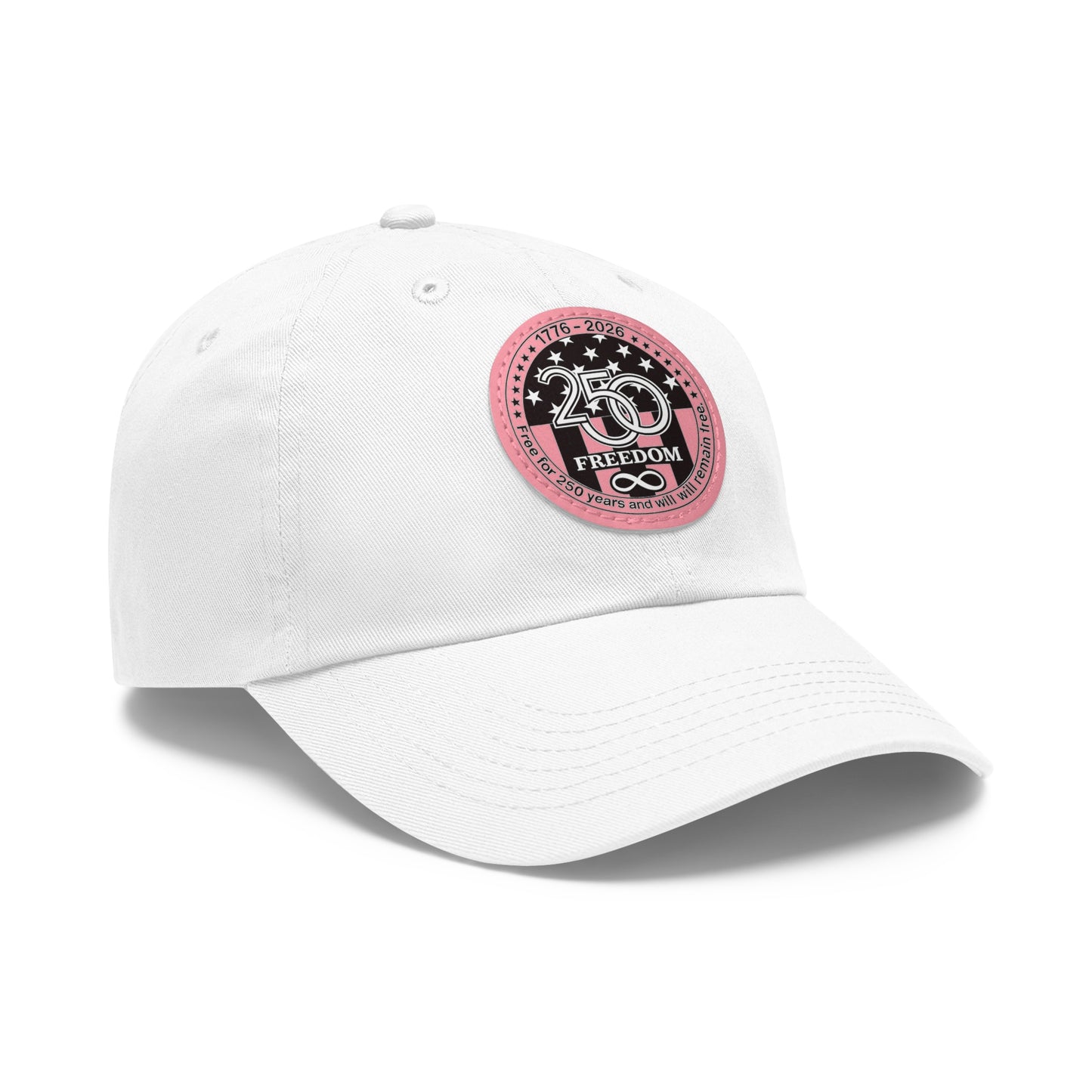 Freedom 250 Leather Patch Dad Hat