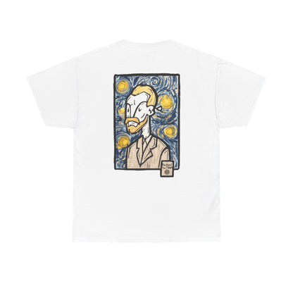 Van Gogh Starry Night Portrait T-Shirt
