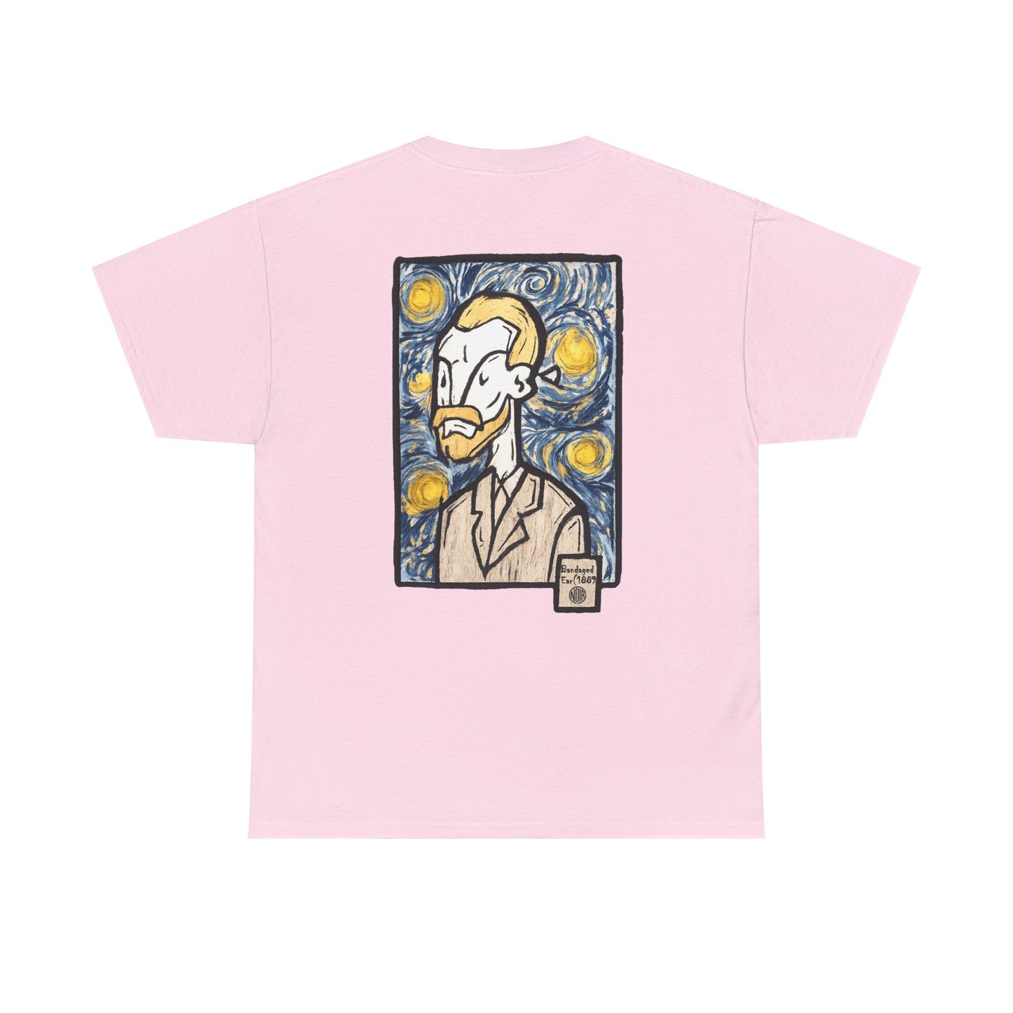 Van Gogh Starry Night Portrait T-Shirt