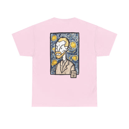 Van Gogh Starry Night Portrait T-Shirt