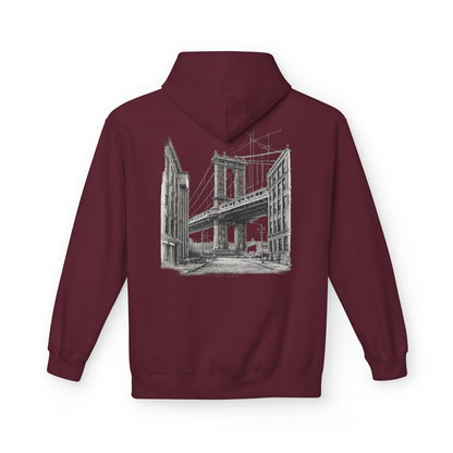 Brooklyn Bridge Sketch Hoodie