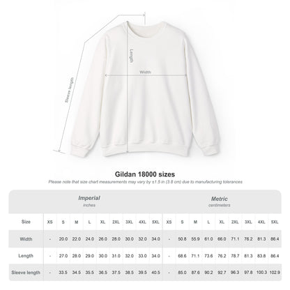 Calm Is a Weapon Sweatshirt — Starry Night Rose Graphic Crewneck