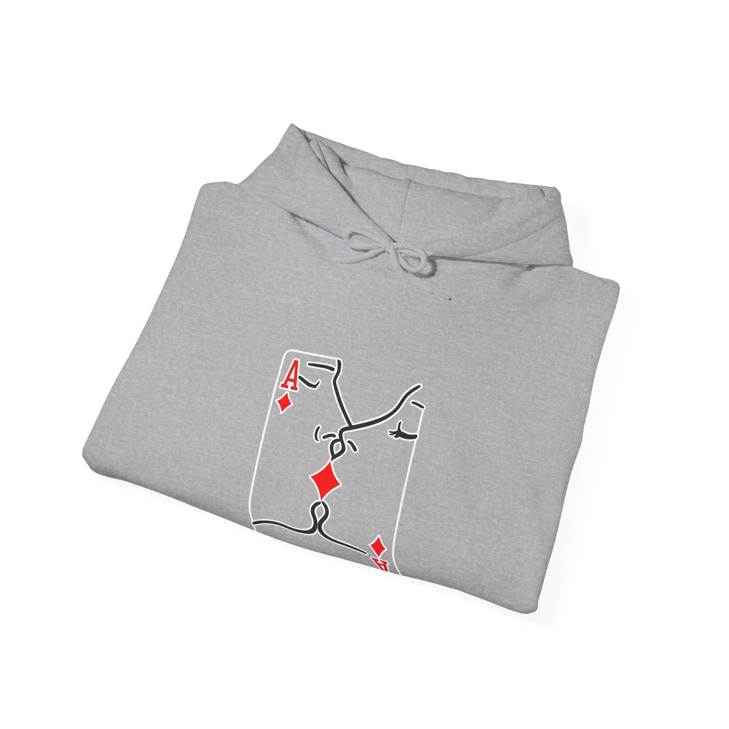 Ace of Diamonds Minimalist Hoodie